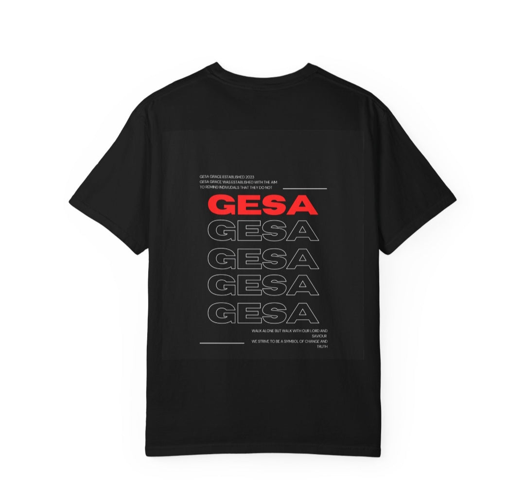 Walk of Faith White with Red